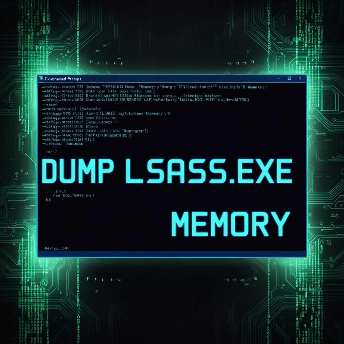 Direct syscalls to dump LSASS.exe memory and offline dumping